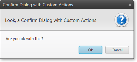 JavaFX Confirm Dialog with Custom Actions
