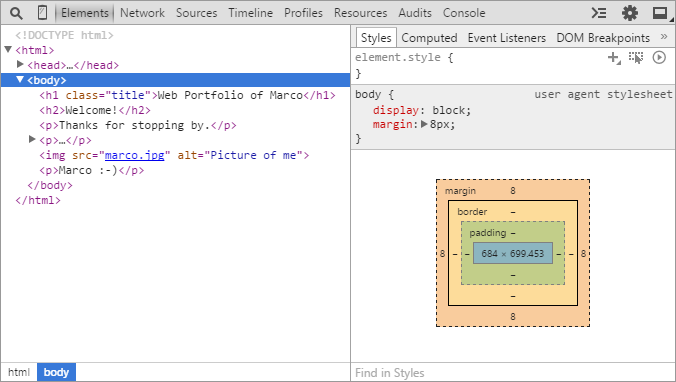 Open DevTools